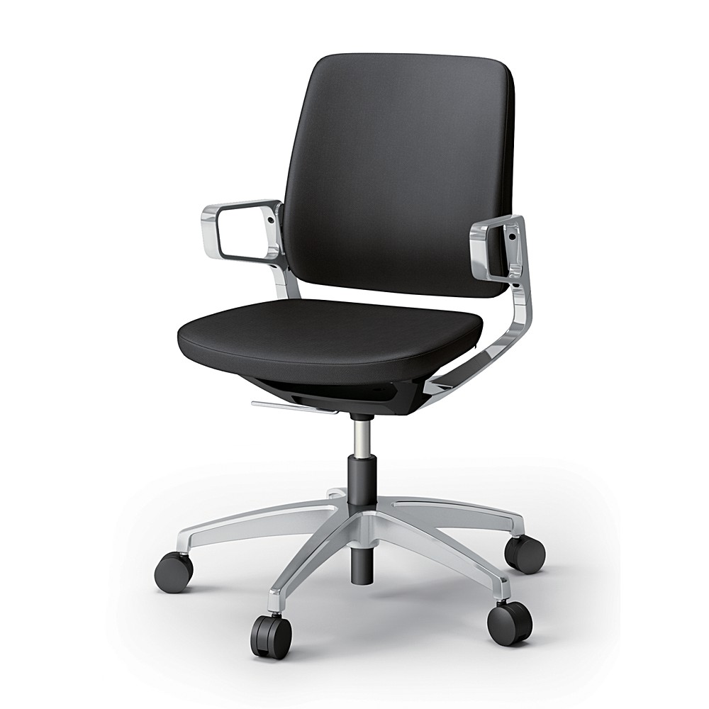 レヴィチェア アルミミラー肘 KG-525PV-Z9T1｜オフィスチェア