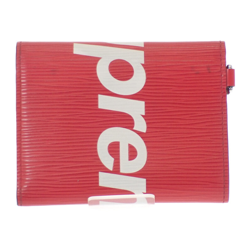 ルイヴィトン LOUIS VUITTON Supreme チェーンコンパクトウォレット