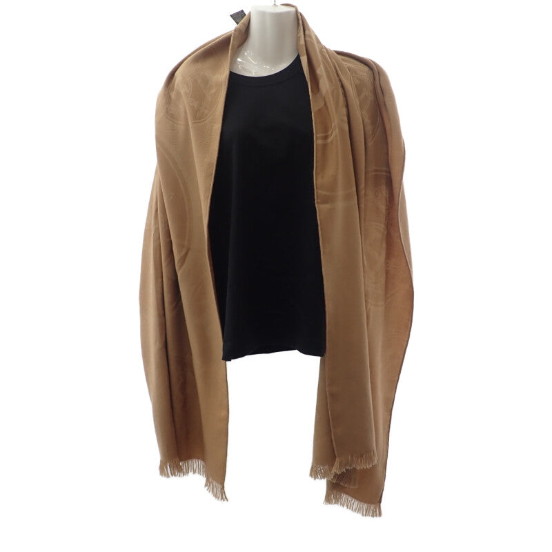 エルメス HERMES ニュー・リヴリス 大判ストール ベージュ H262494S_A3