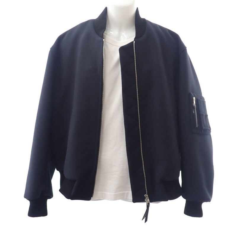 ロエベ LOEWE ボンバー ジャケット 46 H526330X87 ブルゾン ウール