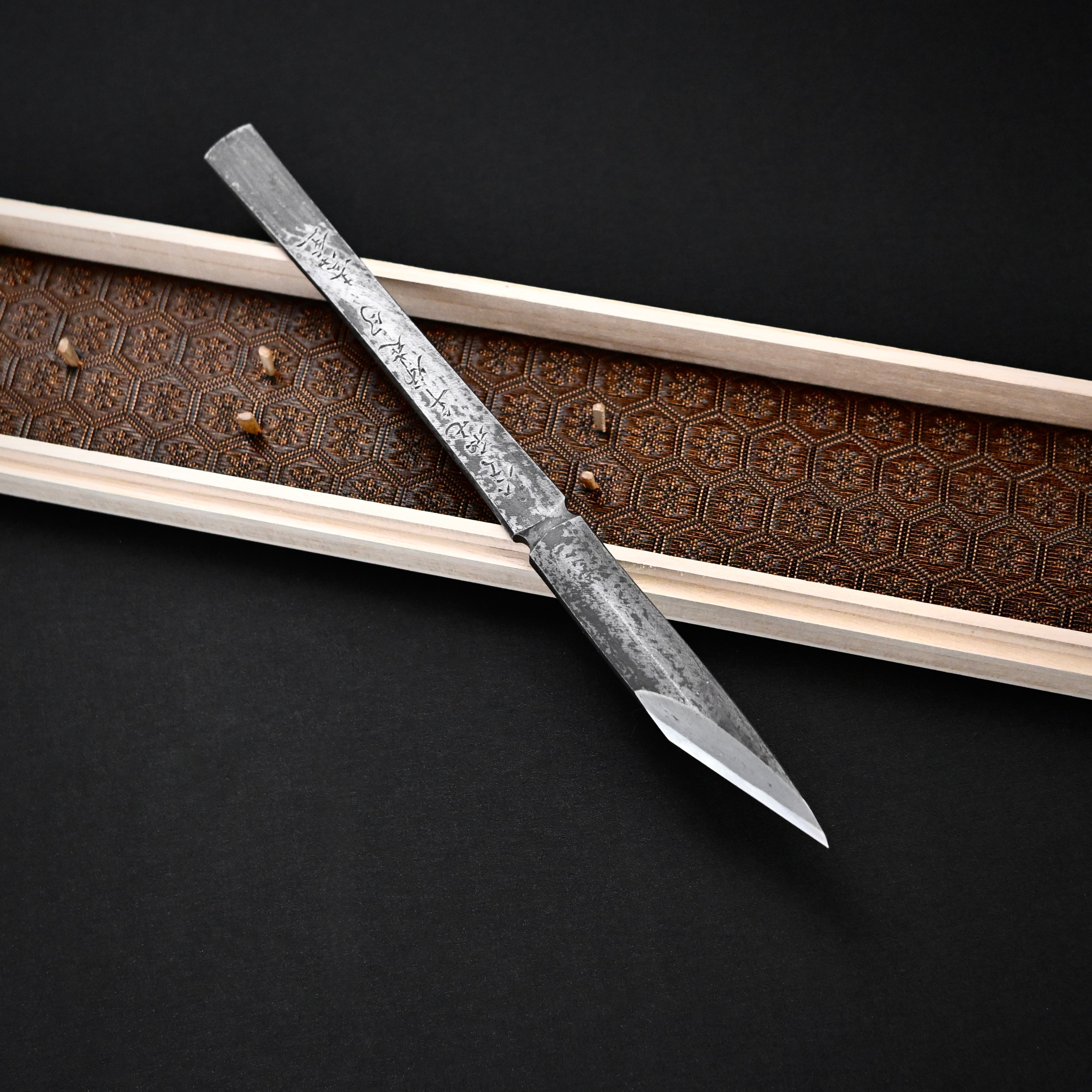 Kensaki by Sozen Carving 圣代無邪触 素全作 剣先小刀 15mm