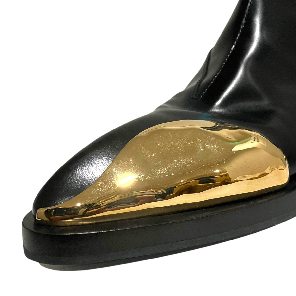 JIL SANDER(ジルサンダー) メタルトゥサイドゴアブーツ ブラック