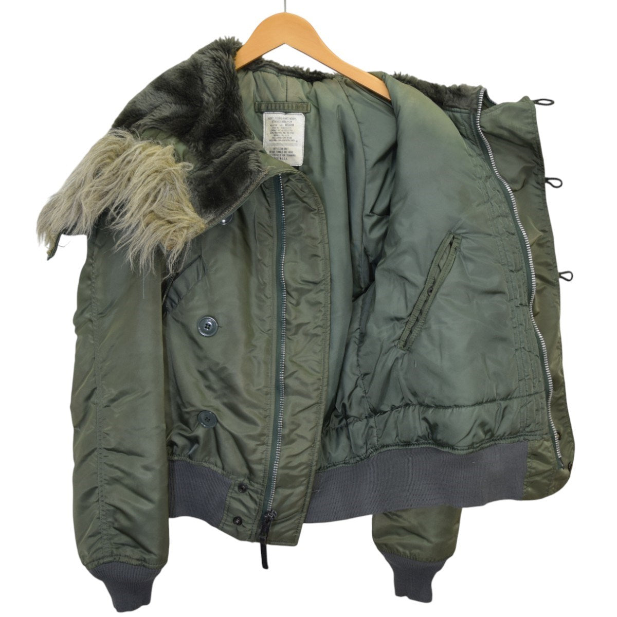 ALPHA(アルファ) N-2B フライトジャケット 90S MADE IN USA 民製品