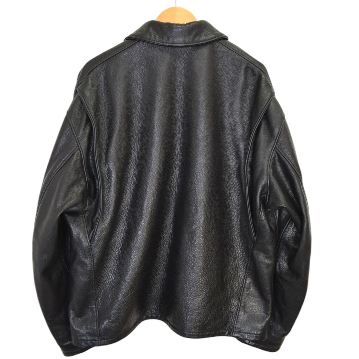 Supreme×Schott Leather Racer Jacketカウレザージャケット 2023SS
