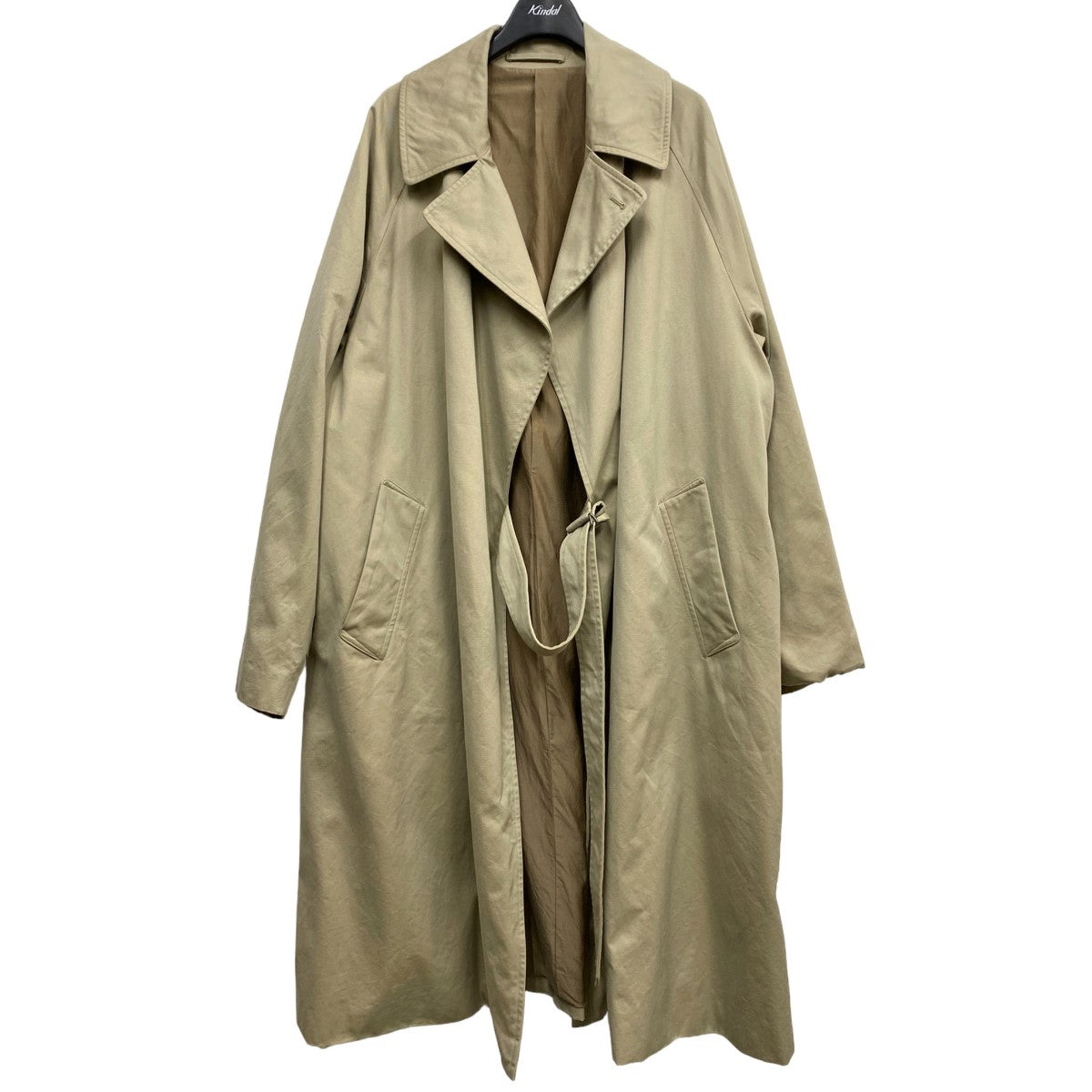 COMOLI(コモリ) 20SS コットンギャバタイロッケンコート ベージュ