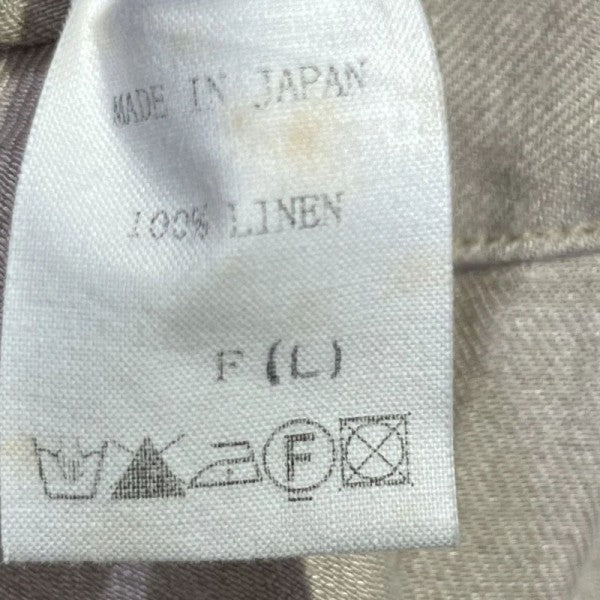 kaval(カヴァル) リネンペインターコート 生成り サイズ F(L)｜【公式