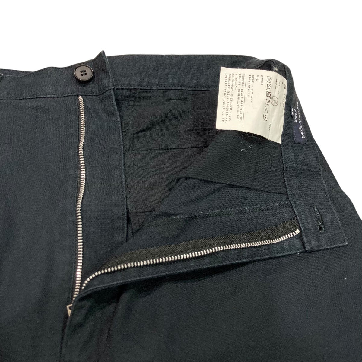 COMME des GARCONS HOMME(コムデギャルソンオム) 綿チノクロス製品加工