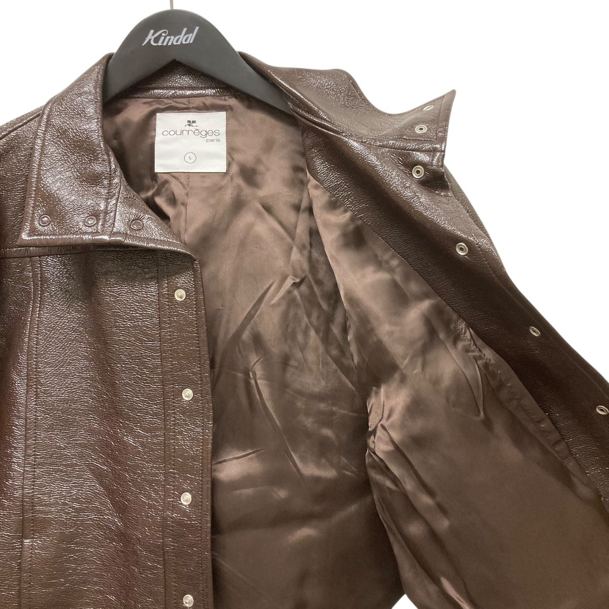 courreges(クレージュ) シャイニービニールジャケットCM2111CR15