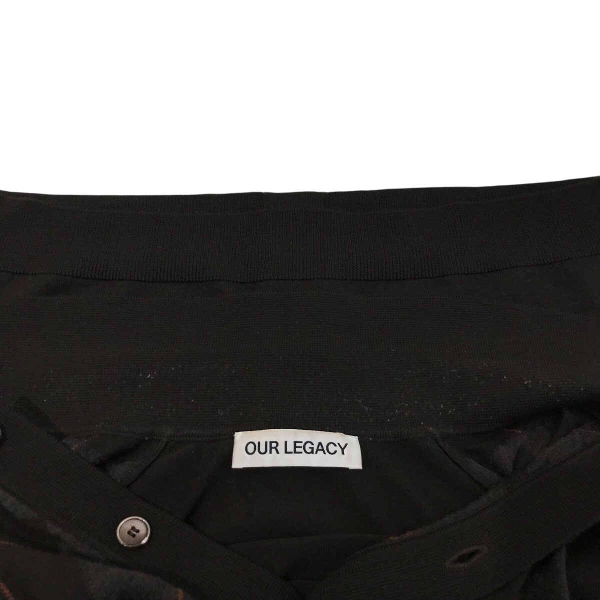 OUR LEGACY(アワーレガシー) 25AW「EVENING POLO」アーガイルニット