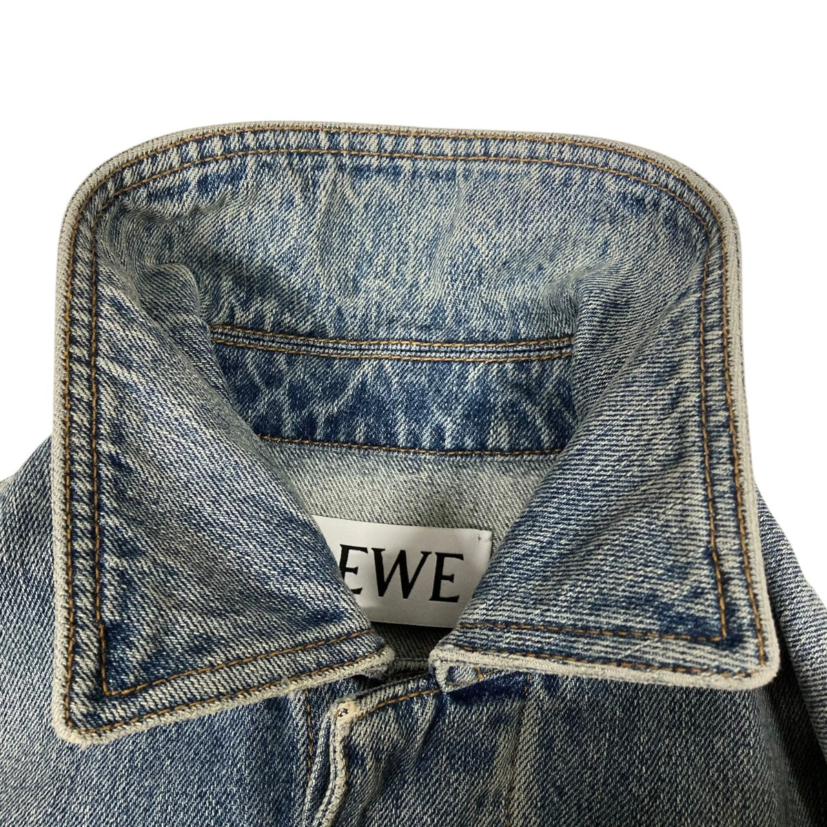 LOEWE(ロエベ) チェーンデニムジャケットデニムジャケットS359Y50X51