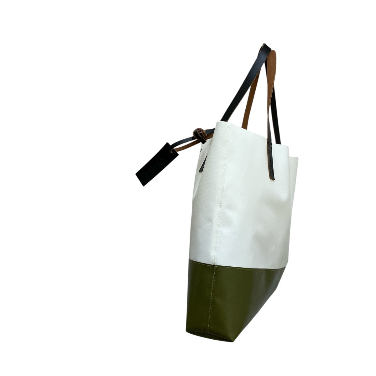 MARNI(マルニ) PVCトートバッグ オリーブ｜【公式】カインドオル