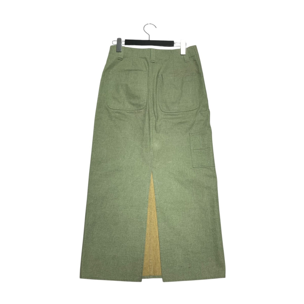 AURALEE(オーラリー) WASHED HARD TWIST CANVAS SKIRデニムスカート