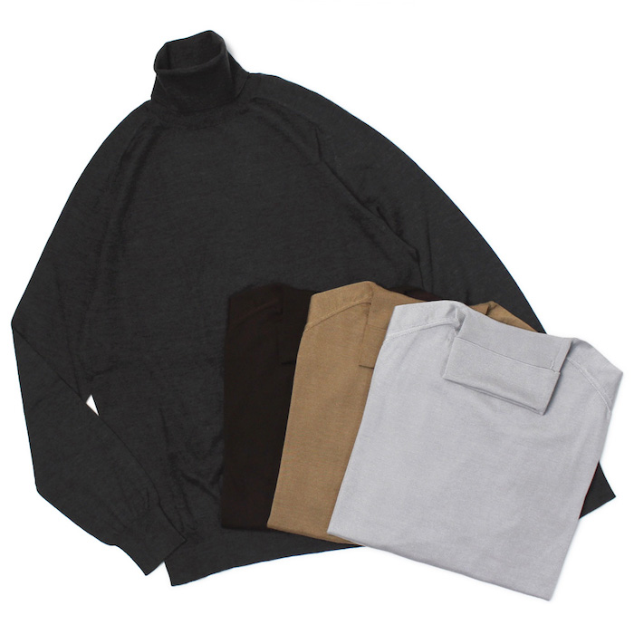 クルチアーニ / Cruciani / タートルネック ハイゲージ ニット