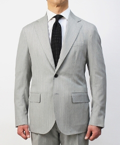 デ ペトリロ / De Petrillo / ワンプリーツ スーツ / ウール / 3B 段