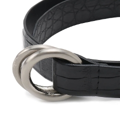 ザ ソール / THE SOLE / クロコダイルレザー / ダブルリングベルト