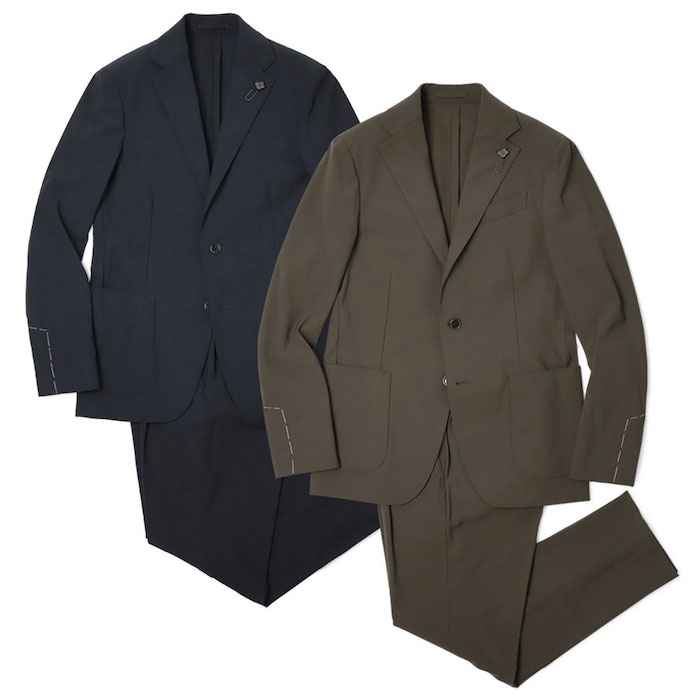 ラルディーニ / LARDINI / イージーウェア / EASY WEAR / 3B段返りワン