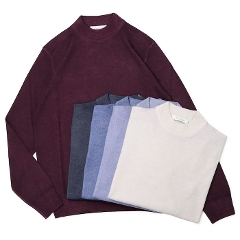 クルチアーニ / Cruciani / モックネック ハイゲージ ニット / 27