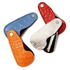 ザ ソール / THE SOLE / クロコダイル / べっこう / 鼈甲 / 携帯シュー