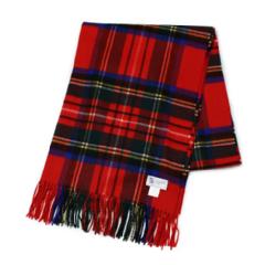 ジョンストンズ / JOHNSTONS / タータンチェック柄 カシミヤ 大判