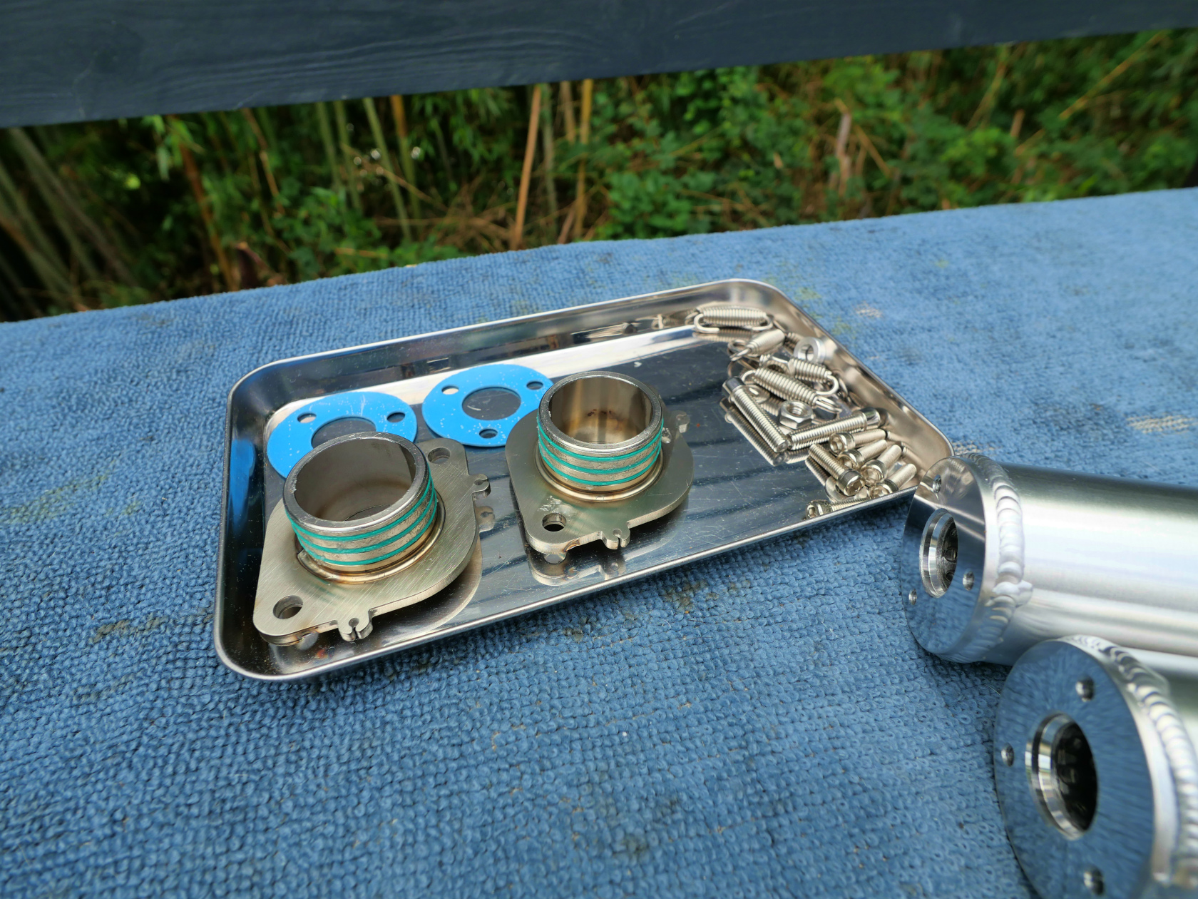 NSR250R（MC21/MC28）ライジングモーターサイクル チャンバーセット