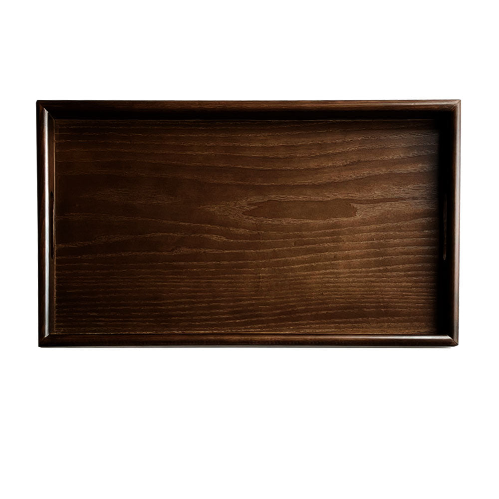 全三色 木製 長手盆 尺八 54cm 大きなお盆 白木 – 山家漆器店