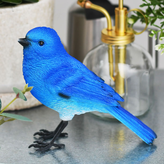 楽天市場】【3/5は最大P10倍♪】青い鳥 置物 BIRDLE BILL バーディ