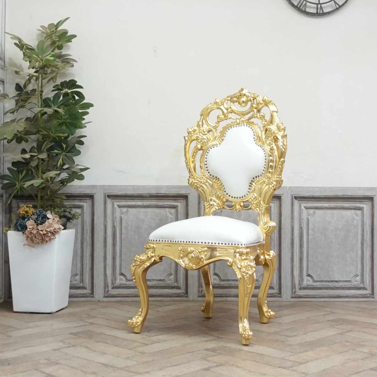 楽天市場】輸入家具 アームチェア アンティーク ダイニングチェア