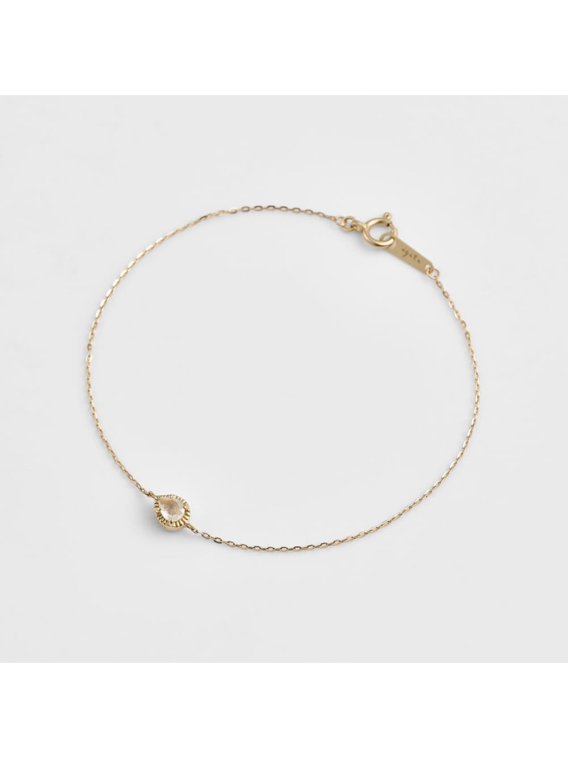 楽天市場】K10パールブレスレット agete アガット アクセサリー