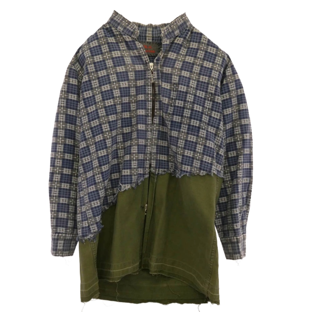 楽天市場】M【Ron Herman ロンハーマン CPO チェックシャツジャケット