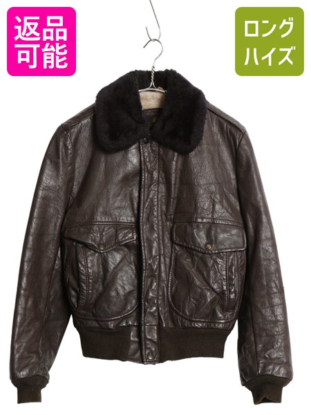 楽天市場】80s USA製 シアーズ G-1 タイプ 本革 レザー フライト