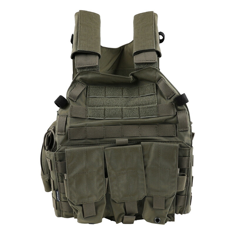 楽天市場】EMERSON LBT6094Aスタイル プレートキャリア 3ポーチ付 CB