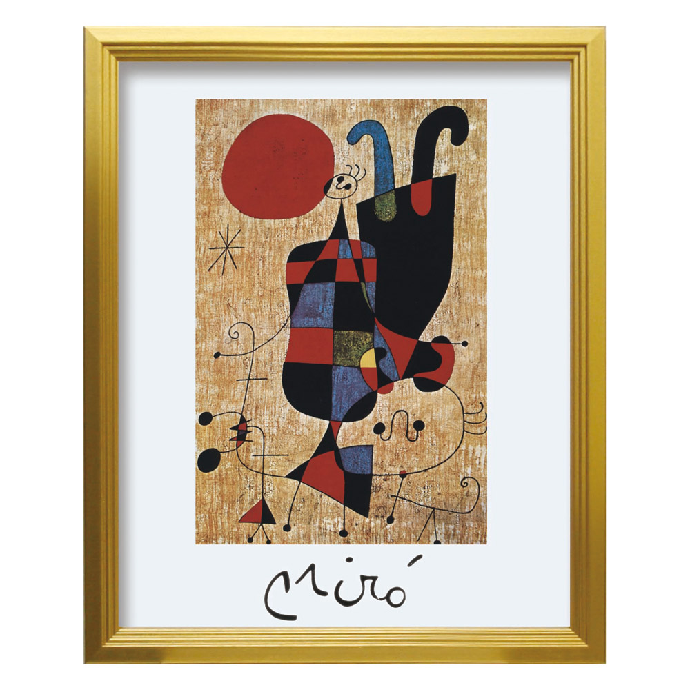 楽天市場】【スーパーSALE10％OFF】絵画 ジョアン・ミロ Square Frame