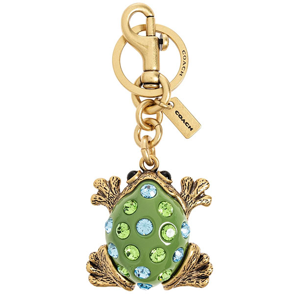 楽天市場】COACH コーチ キーホルダー 恐竜 ステゴサウルス シルバー