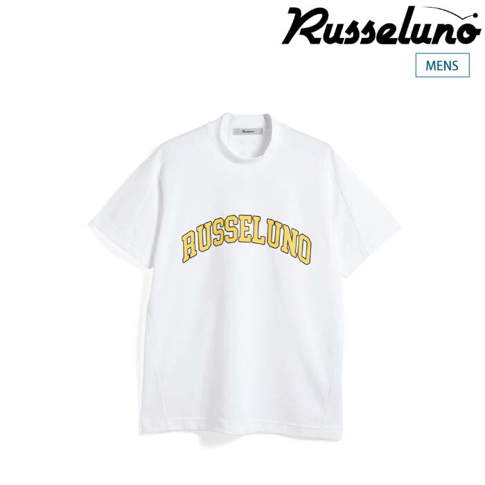 楽天市場】Russeluno ラッセルノ ゴルフウェア メンズ COLLEGE S/S