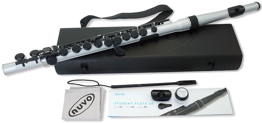 楽天市場】NUVO student Flute2.0 SILVER/BLACK N230ヌーヴォ