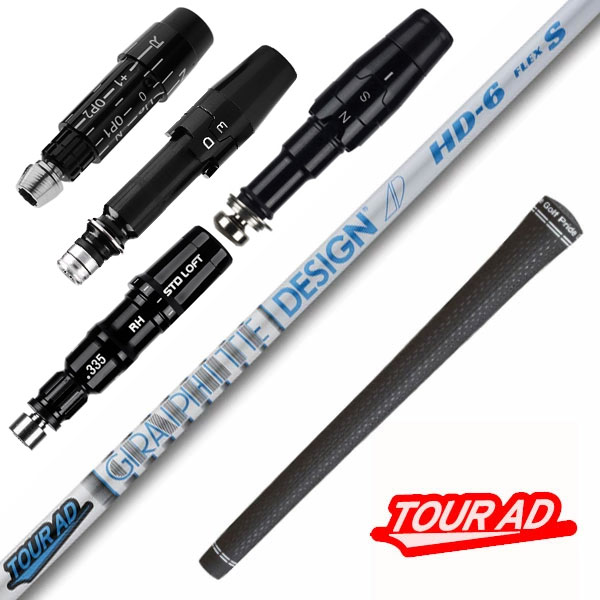 楽天市場】ツアーAD CQ スリーブ・グリップ付シャフト グラファイト