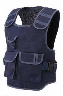 楽天市場】防刃ベストポリスマンタイプ（前後パネル入）刃物 アイス