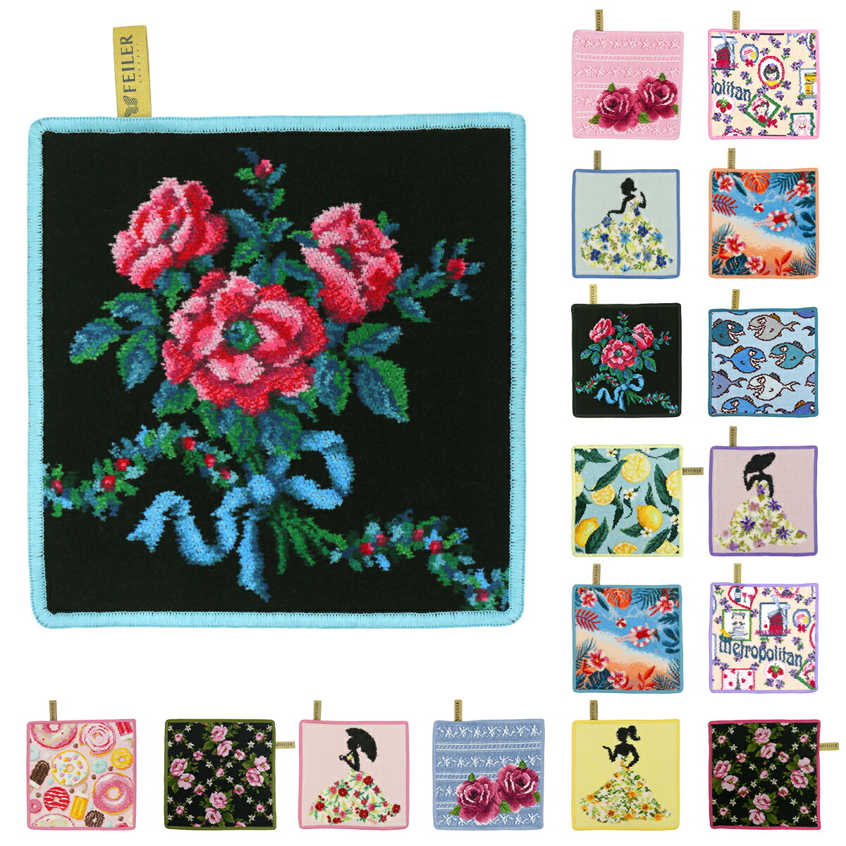 楽天市場】【クーポン4種あり】フェイラー エプロン No.5 バニラローズ