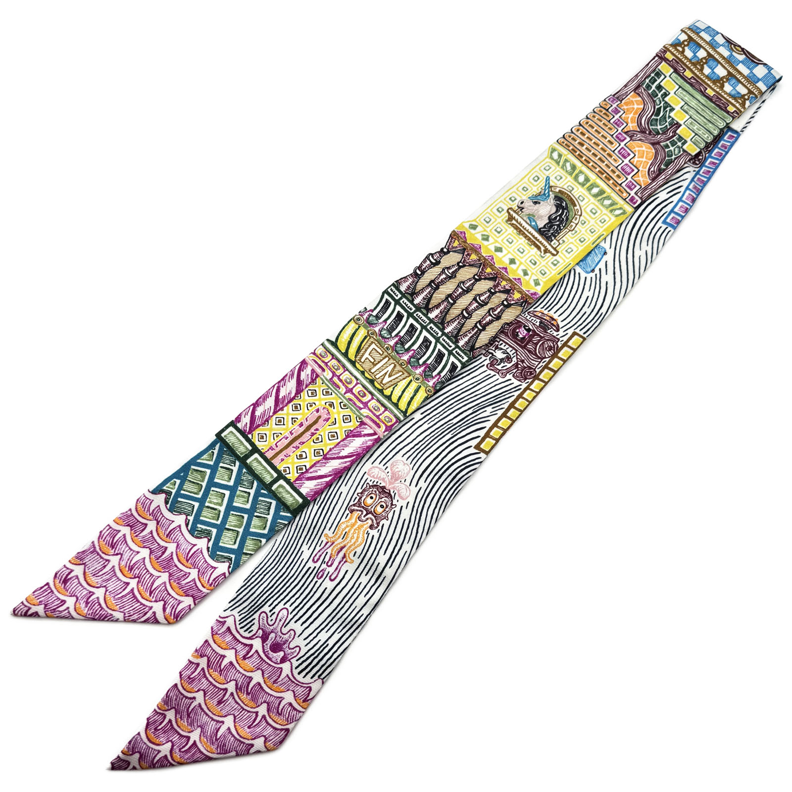 楽天市場】HERMES エルメス ツイリー スーパー・シルク・クエスト