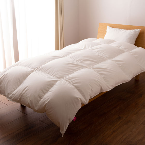 楽天市場】小林織物有限会社／羽毛掛けふとんポーランド産ホワイト