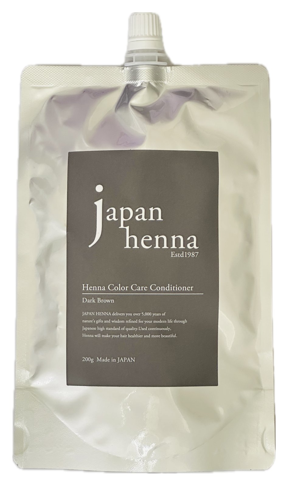 楽天市場】ジャパンヘナ ヘアトリートメント プラス ダークブラウン