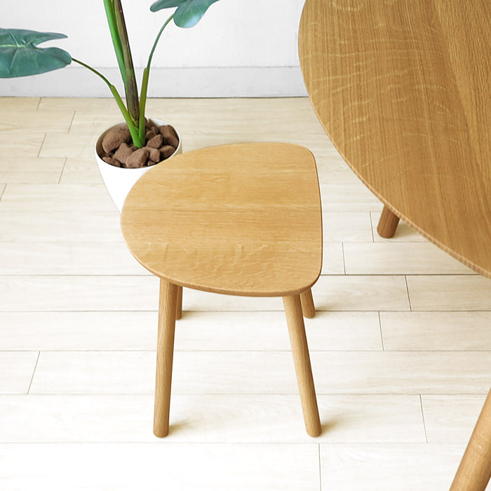 楽天市場】飛騨産業/TF601 スツール サイドテーブル 受注生産商品