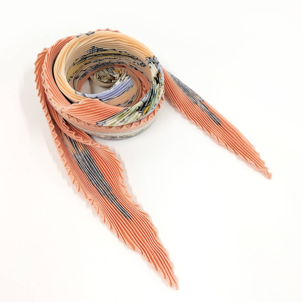 楽天市場】HERMES(エルメス）プリーツスカーフ シルク 外箱付【中古