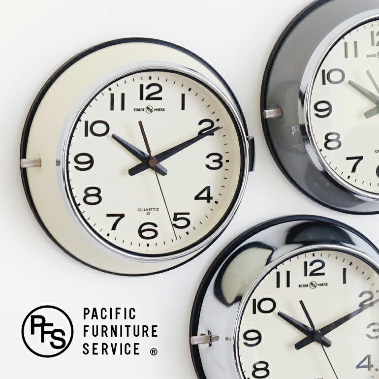 楽天市場】P.F.S.別注 SEIKOクロック WALL CLOCK クオーツ掛け時計