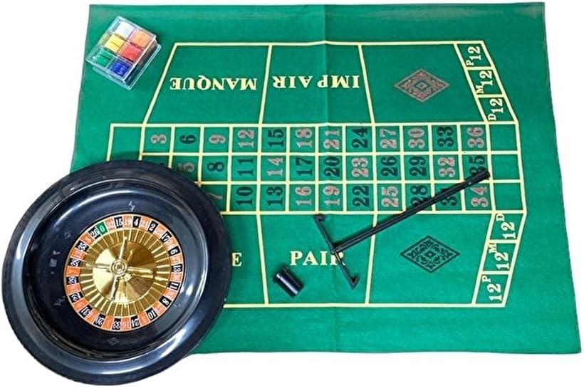 楽天市場】ルーレット プレイマット チップ レーキ セット カジノ