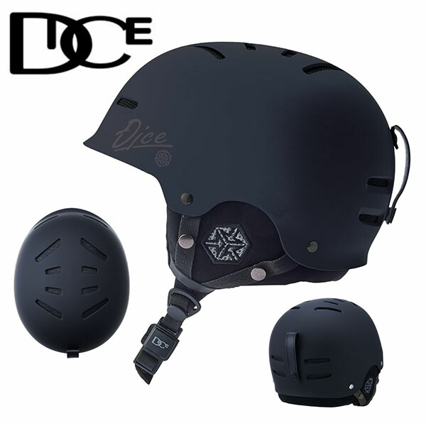楽天市場】送料無料 ヘルメット DICE ダイス D6 SNOW HELMET メンズ
