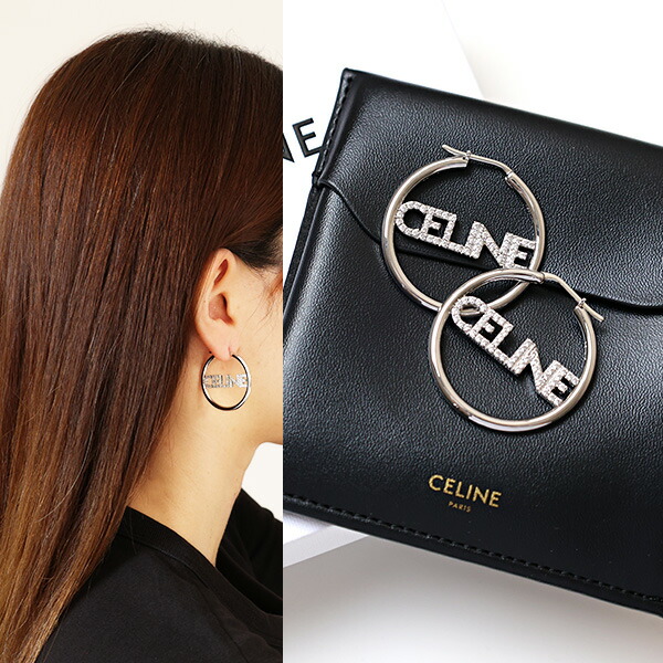 楽天市場】CELINE セリーヌ Triomphe Mobile Earrings トリオンフ