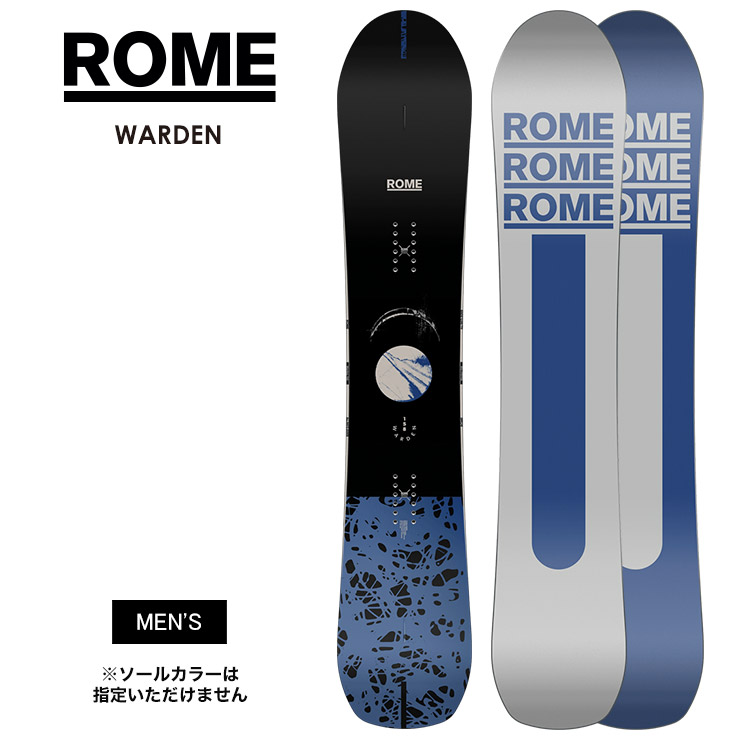楽天市場】ローム ウォーデン ROME Warden SNOWBOARD スノーボード