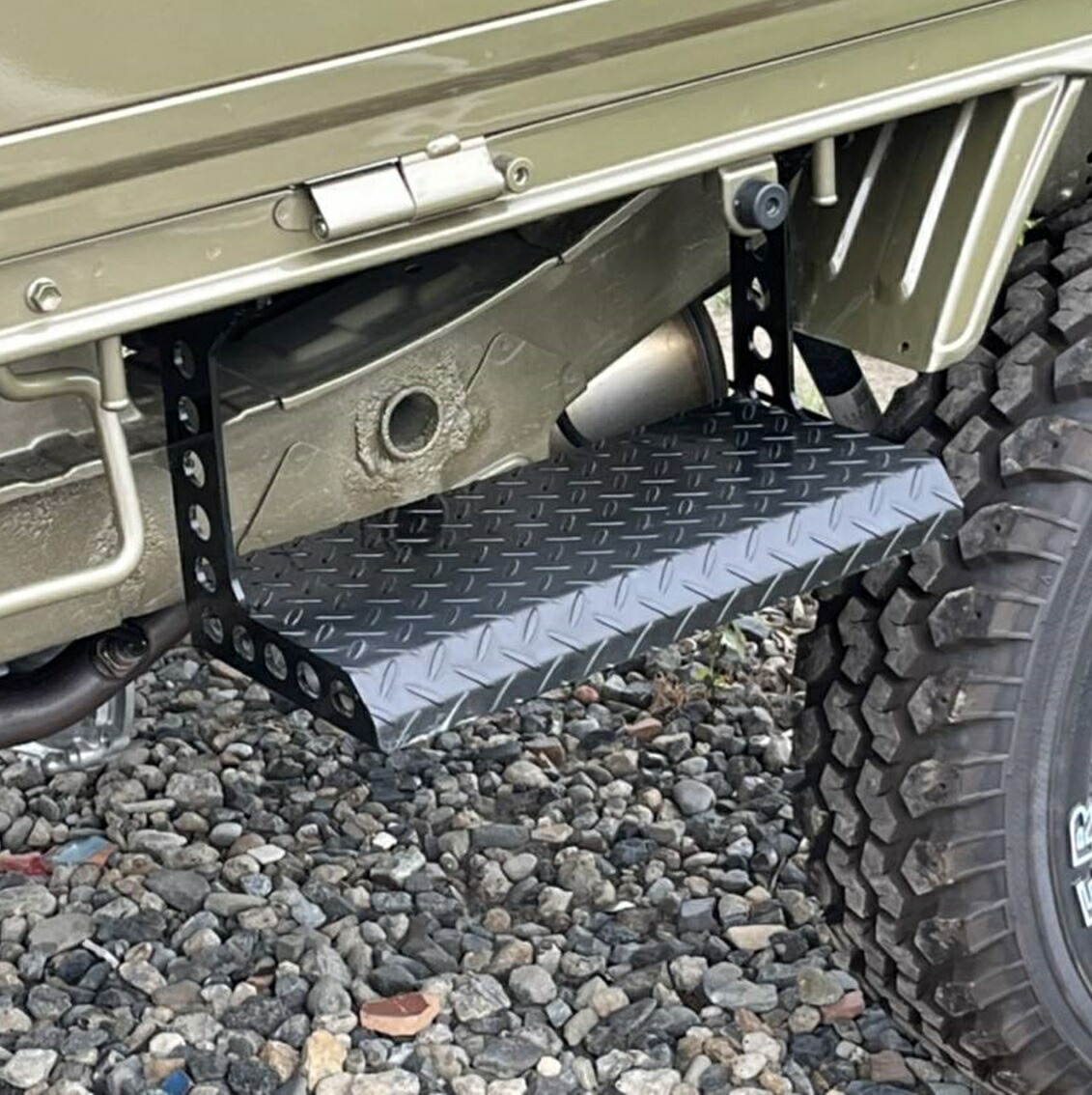 楽天市場】OTBOSTT1【オーバーテック】ボルトオン サイドステップバー