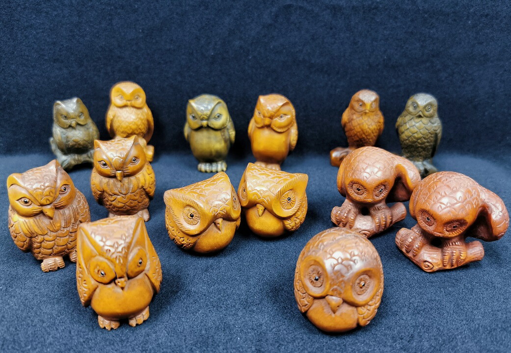 楽天市場】木彫り 根付 〜うさぎ〜一刀彫 / 素材：柘植 : 津山銘木有馬店